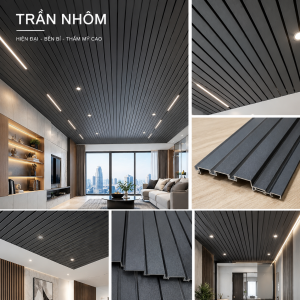 Trần nhôm hiện đại